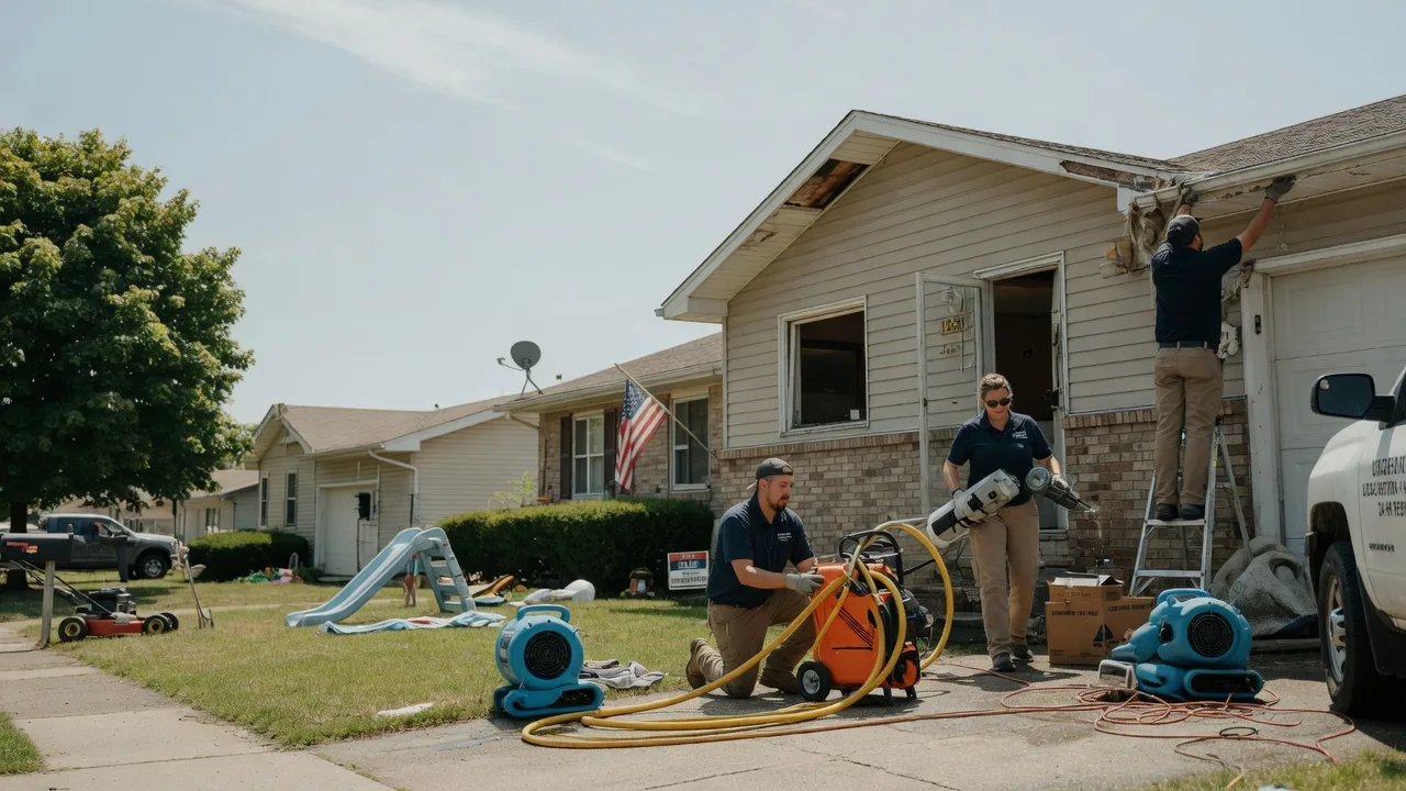 Water Damage Restoration in Thornton, IL near me